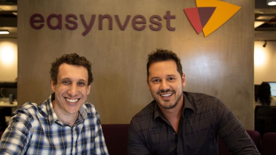 Samy Dana e Dony de Nuccio, "heads" (editores-chefe) da Easynvest, corretora e plataforma de investimentos - Divulgação
