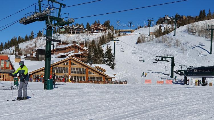 Paisagem na estação de esqui de Deer Valley - Marcel Vicenti/UOL