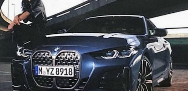 Carros | Novo BMW Série 4 vaza e confirma uso de grade dupla gigante
