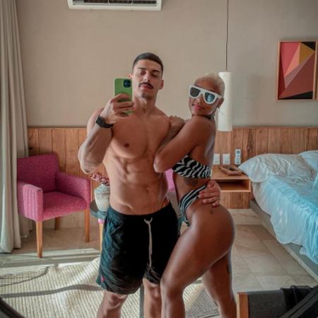 Lucas Godinho e MC Rebecca curtindo as férias em Tulum - Reprodução/ Instagram