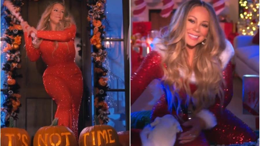 Mariah Carey abre temporada de Natal com seu sucesso de 27 anos - Reprodução/Instagram