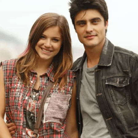 Guilherme Leicam e Alice Wegmann como Vitor e Lia em 'Malhação' Guilherme Leicam e Alice Wegmann como Vitor e Lia em 'Malhação'