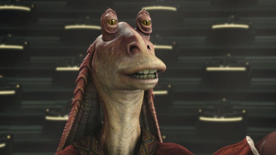 Jar Jar Binks foi personagem da trilogia prelúdio de Star Wars - Lucasfilm/Reprodução