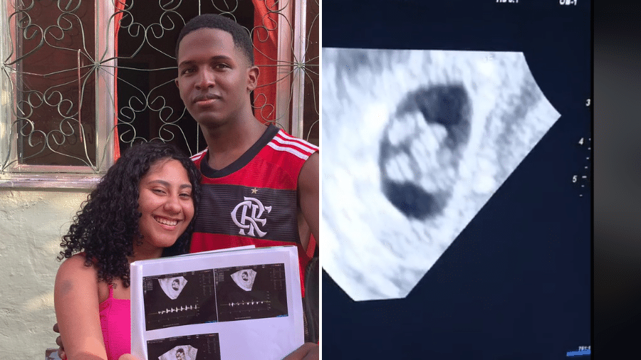 Sara e Renan: eles descobriram gravidez de quíntuplos 