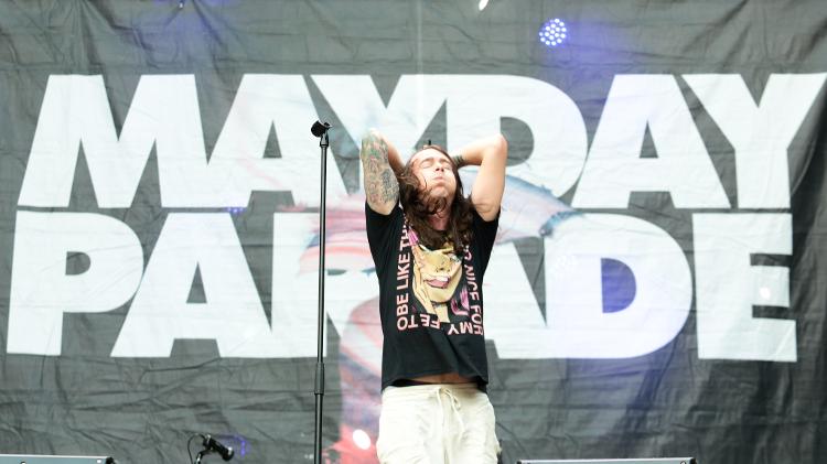 A banda Mayday Parade se apresenta no festival I Wanna Be Tour, na tarde de sábado (2/3), no Allianz Parque, em São Paulo