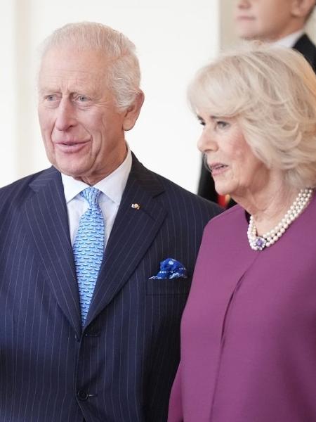 O rei Charles 3º e a rainha Camilla - Aaron Chown - WPA Pool/Getty Images