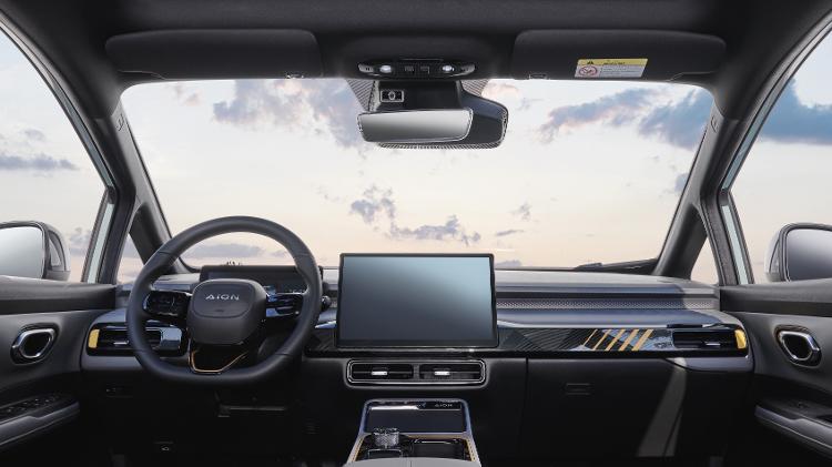 Preço baixo coexiste com interior bem equipado do Aion Y Preço baixo coexiste com interior bem equipado do Aion Y