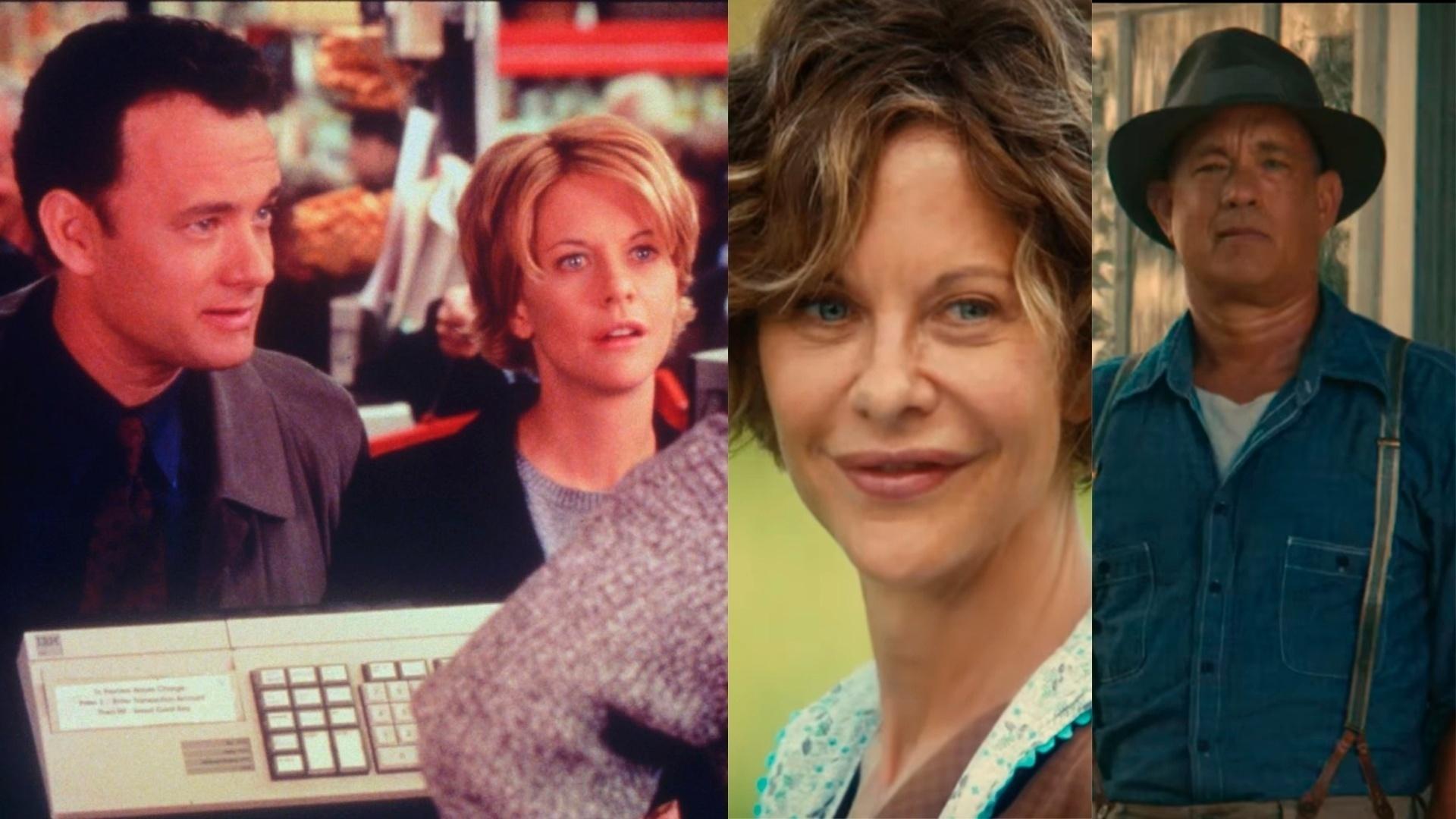 Cenas dos filmes "Mensagem Pra Você" (1998), de Nora Ephron e "Ithaca" (2015), de Meg Ryan - Reprodução/Montagem