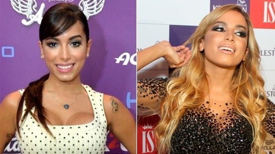 Há três anos Anitta surgiu com os cabelos loiríssimos para uma ação publicitária de uma marca de tintura - AgNews