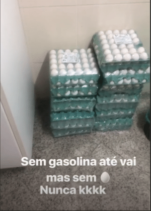 Gracyanne Barbosa estoca ovos - Reprodução/Instagram - Reprodução/Instagram