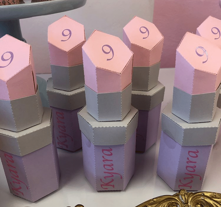 Aniversário de 9 anos de Kyara Belfort, filha de Joana Prado e de Vitor Belfort - Reprodução/Instagram