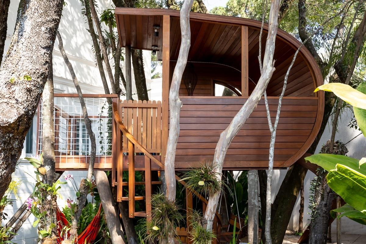 Thais Fersoza mostra casa na árvore construída por Michel Teló - Ricardo Bassetti/Casa Vogue