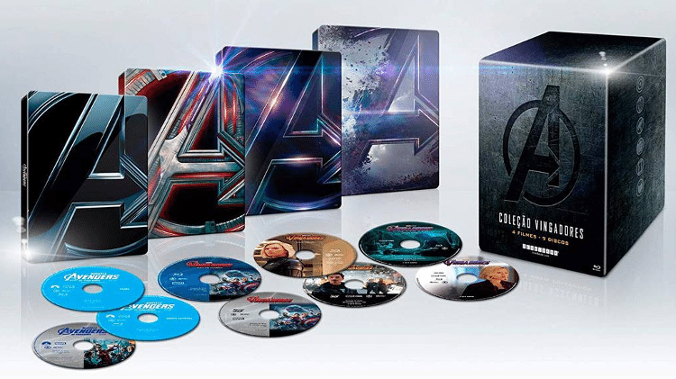 Coleção especial de Vingadores - Reprodução/Amazon - Reprodução/Amazon