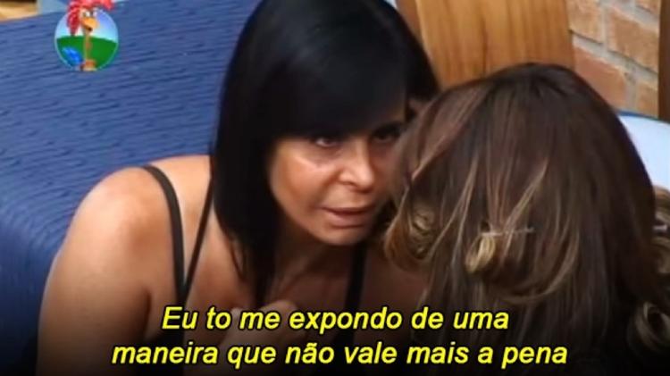 Gretchen em A Fazenda - Reprodução - Reprodução