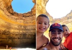 Pedro Scooby encontra cenário paradisíaco vazio com filhos, em Portugal - Reprodução/Instagram