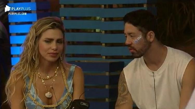  A Fazenda 2021: Erika revela estar sofrendo com críticas no confinamento - Reprodução/Playplus - Reprodução/Playplus
