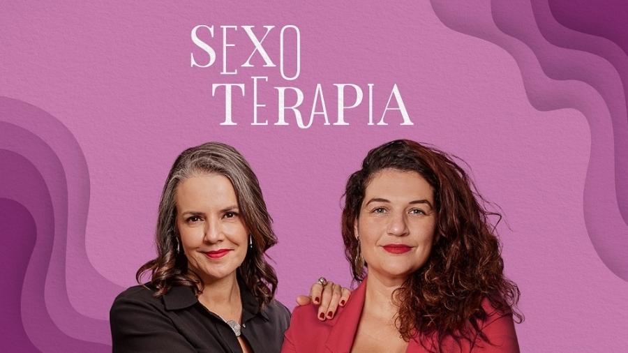 A psicóloga e terapeuta sexual Ana Canosa e a jornalista Bárbara dos Anjos Lima apresentam o podcast Sexoterapia - Arte/UOL