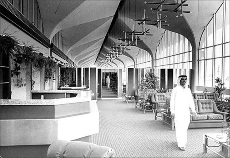 Aeroporto Internacional de Dubai nos anos 1970