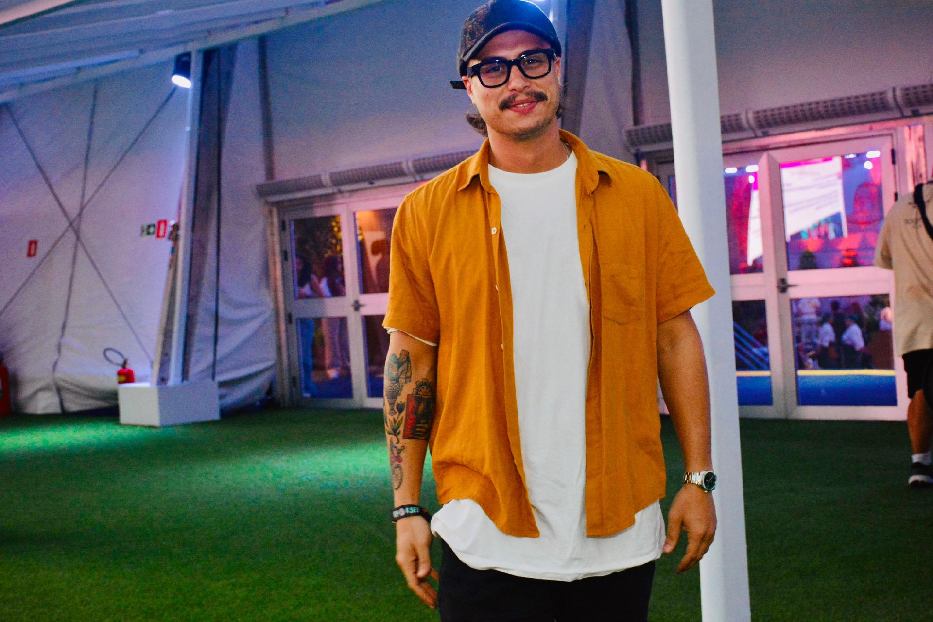 Francisco Vitti no primeiro dia de Rock in Rio - undefined