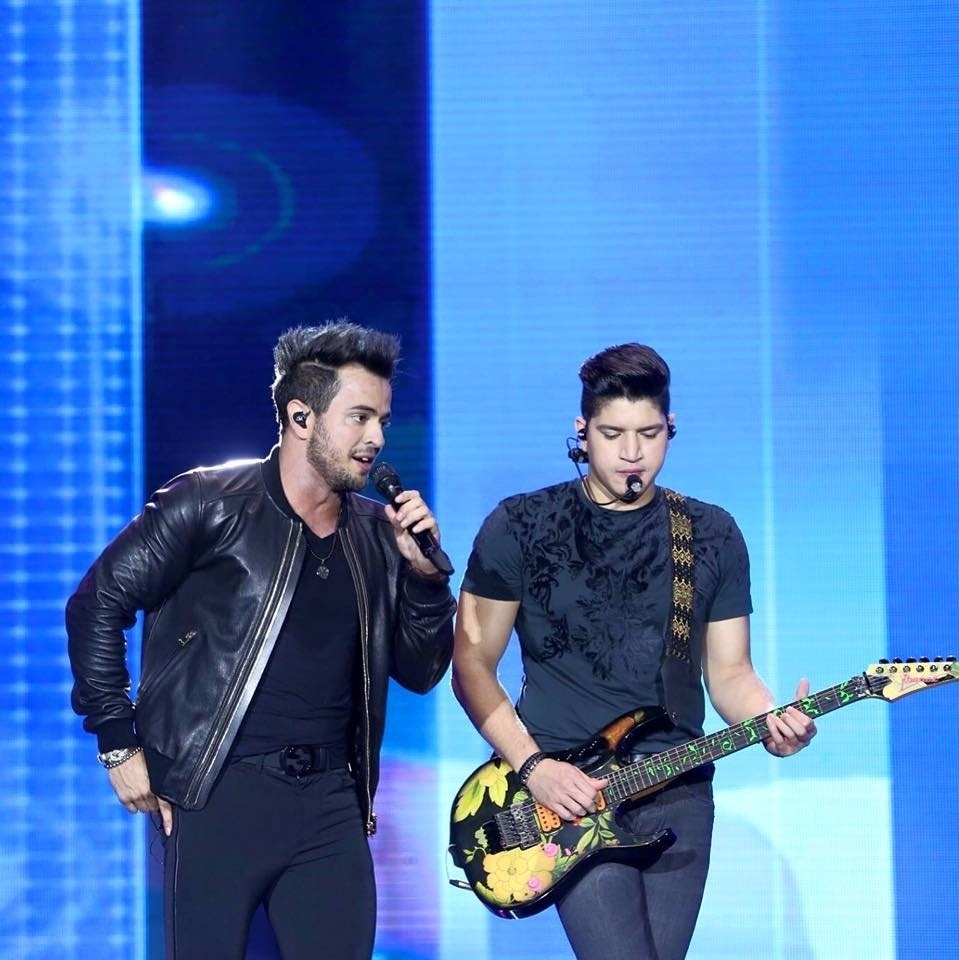 A dupla Henrique & Diego, dona do single "Suíte 14" - Divulgação