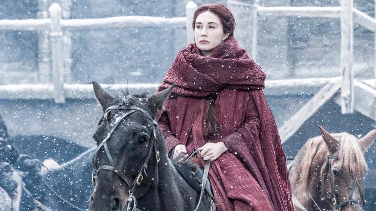 Melisandre em cena de "Game of Thrones" - Divulgação/HBO - Divulgação/HBO