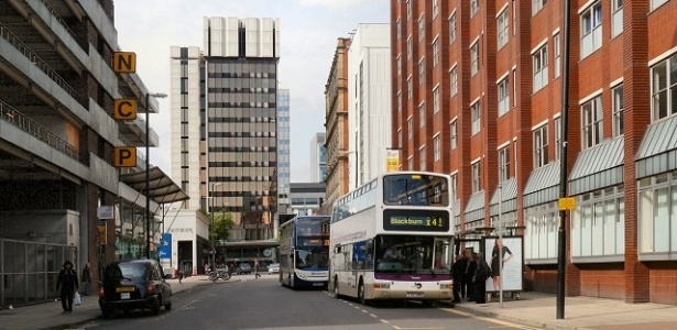 O incidente ocorreu na Chorlton Street, em Manchester - Dave Dixon/Creative Commons