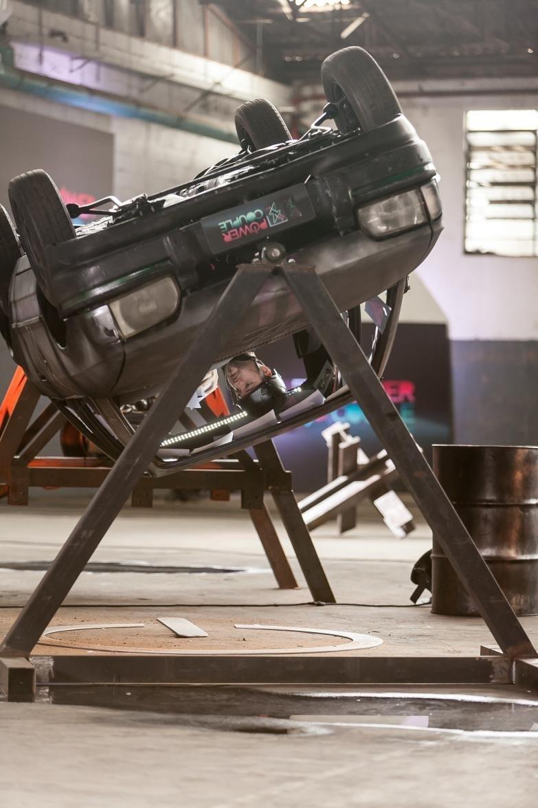 Casais participam da primeira prova da segunda temporada do Power Couple Brasil - Edu Moraes/Record TV