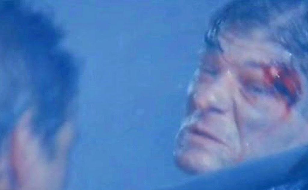 Sean Bean em cena de "Jogos patrióticos" (1992) - Divulgação