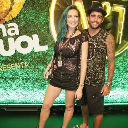 Luana Piovani e Pedro Scooby em foto de 2018 - Gianne Carvalho/UOL