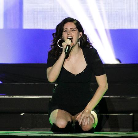 Lana Del Rey se apresenta no palco Onix do Lollapalooza - Mariana Pekin/UOL