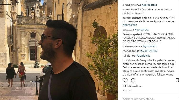 Internautas criticam André Marques após mensagem do apresentador para jovem que o imitou - Reprodução/Instagram - Reprodução/Instagram