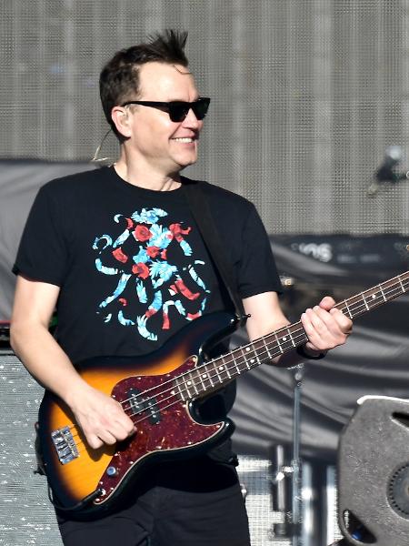 Mark Hoppus, baixista do Blink 182 - Gustavo Caballero/Getty Images