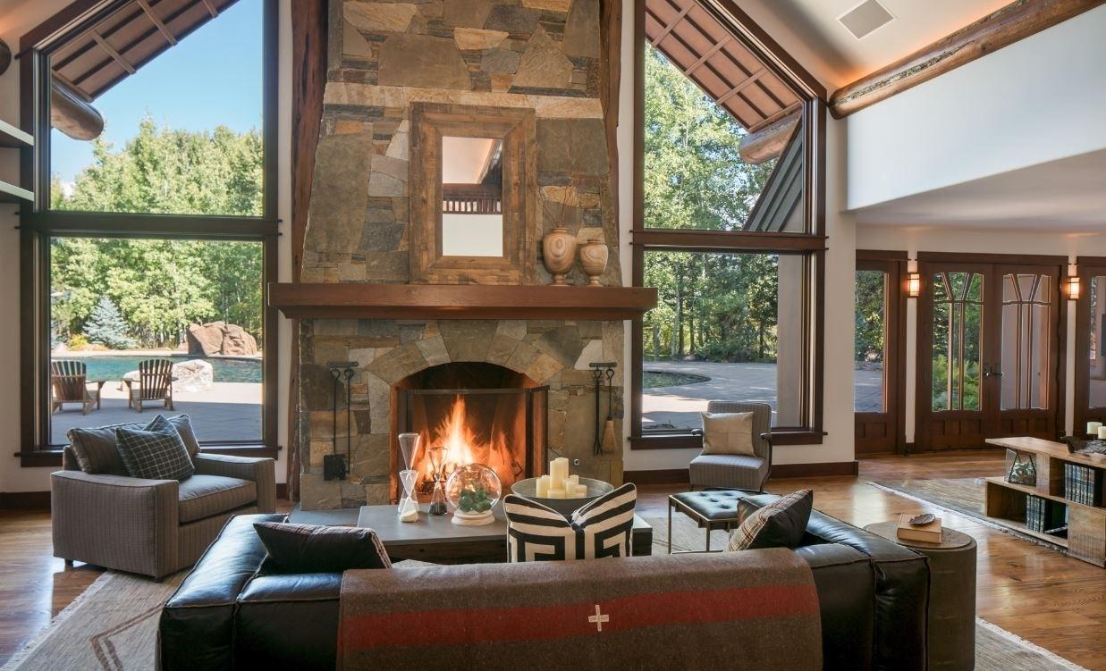 Mansão de R$ 20 milhões de Bruce Willis em Sun Valley, nos Estados Unidos - Reprodução/Sun Valley