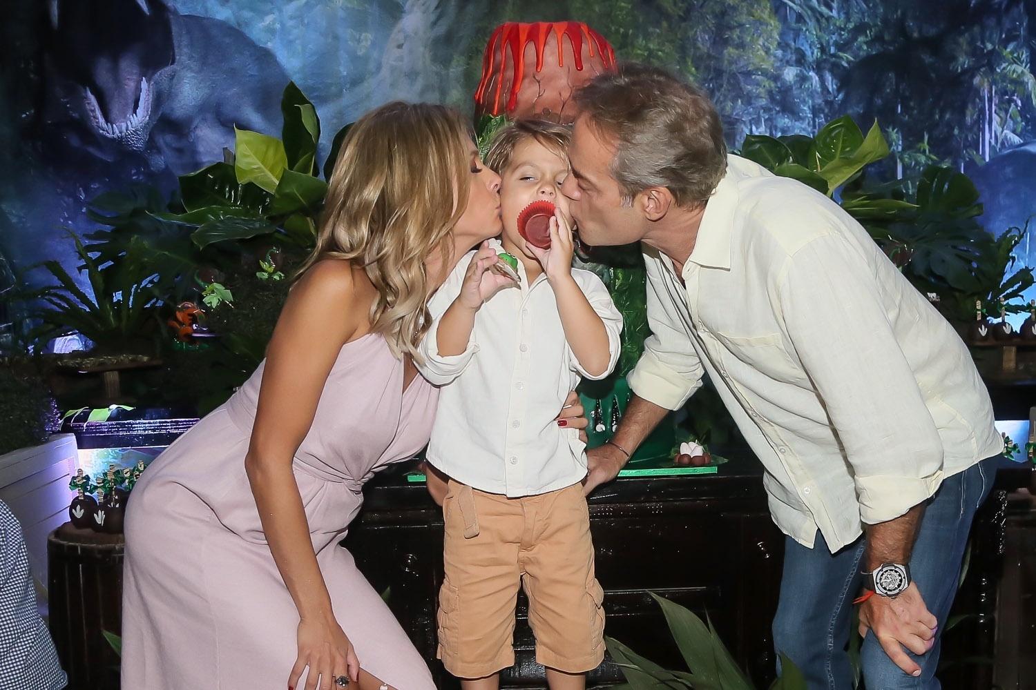 Luisa Mell e Gilberto festejam aniversário de 4 anos de Enzo em um buffet infantil de São Paulo - Manuela Scarpa/Brazil News