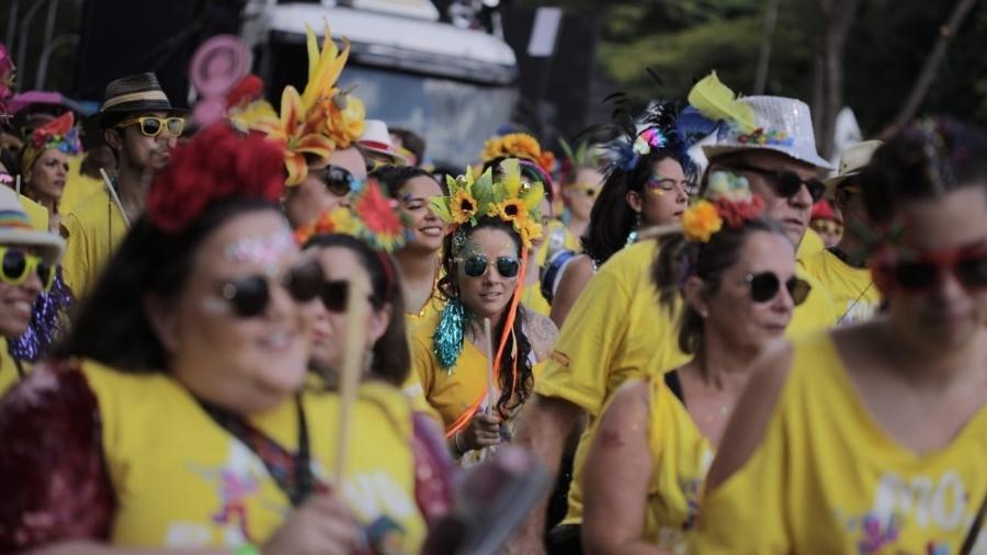 Monobloco no Ibirapuera, em São Paulo