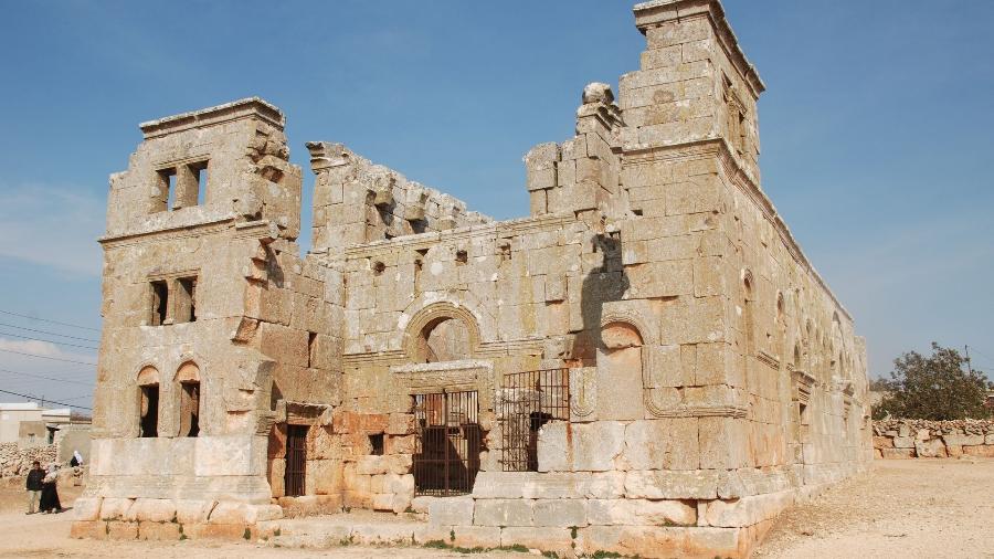 Qalb Loze, basílica da Síria - Bertramz/commons.wikimedia.org