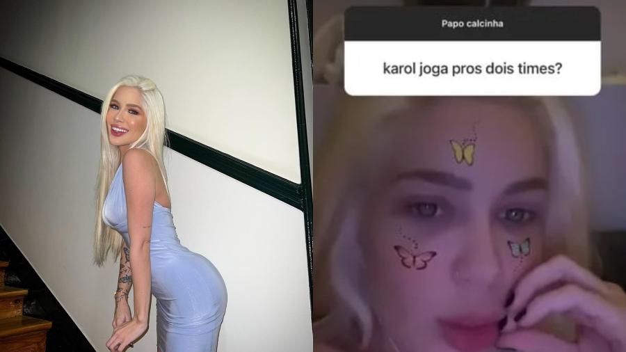 Karoline Lima confessa que já beijou mulheres: "Foi legal e gostei" - Reprodução/Instagram