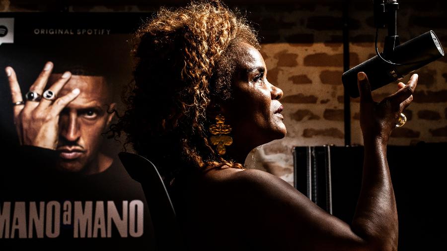 Retrato de Gilvana Viana, CEO da Mugshot, produtora de audio responsavel pelo podcast "Mano a Mano", apresentado por Mano Brown - Fernando Moraes/UOL