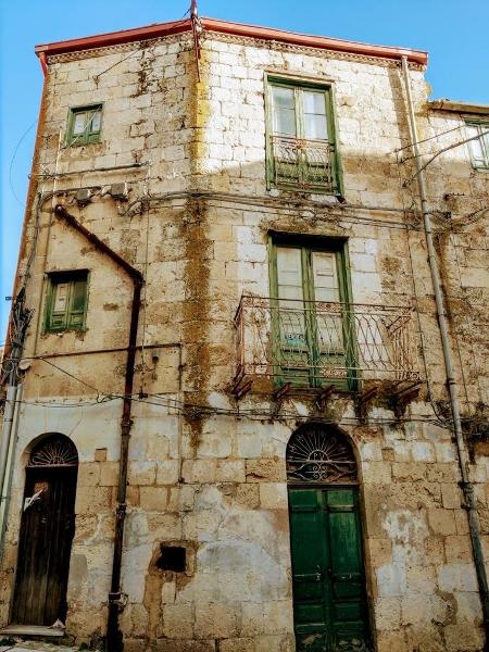 Uma das casas escolhidas, no centro histórico de Mussomeli - Arquivo pessoal - Arquivo pessoal