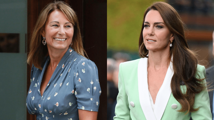 Carole Middleton, mãe de Kate Middleton, quer blindar a filha de crise financeira na família