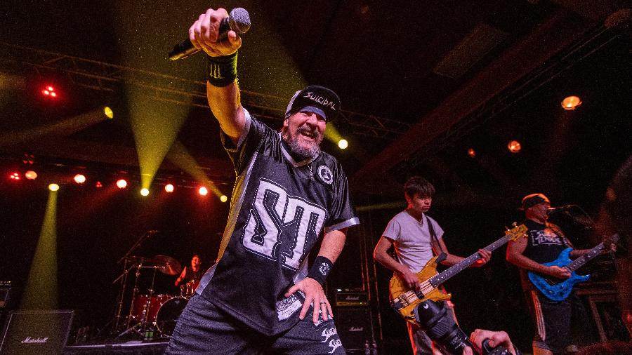 Mike Muir, vocalista do Suicidal Tendencies, que faz cinco shows no Brasil