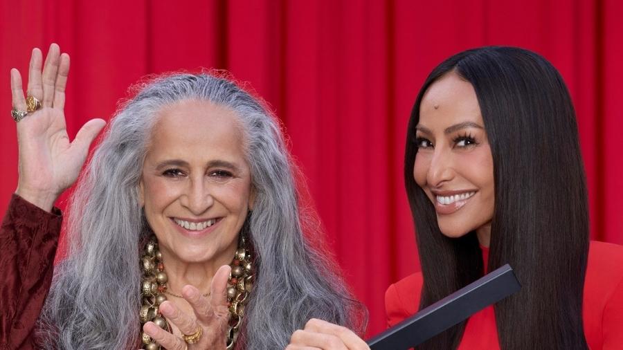 Bethânia e Sabrina Sato em: não tem cabelo em dia ruim Bethânia e Sabrina Sato em: não tem cabelo em dia ruim