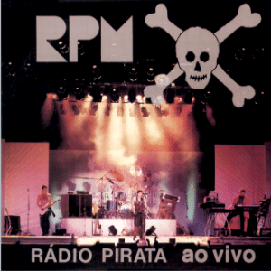 Capa do disco "Rádio Pirata - Ao Vivo", do RPM, lançado em 1986 - Divulgação - Divulgação