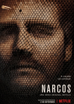 23.ago.2016 - Pôster da 2ª temporada da série "Narcos", produzida pela Netflix, que chega acompanhada da pergunta: "Quem matou Pablo Escobar?" - Divulgação/Netflix - Divulgação/Netflix