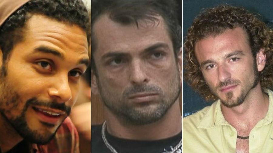 Daniel, Dourado e Serginho deram trabalho para a Globo; lembre polêmicas do "BBB" - Fotomontagem