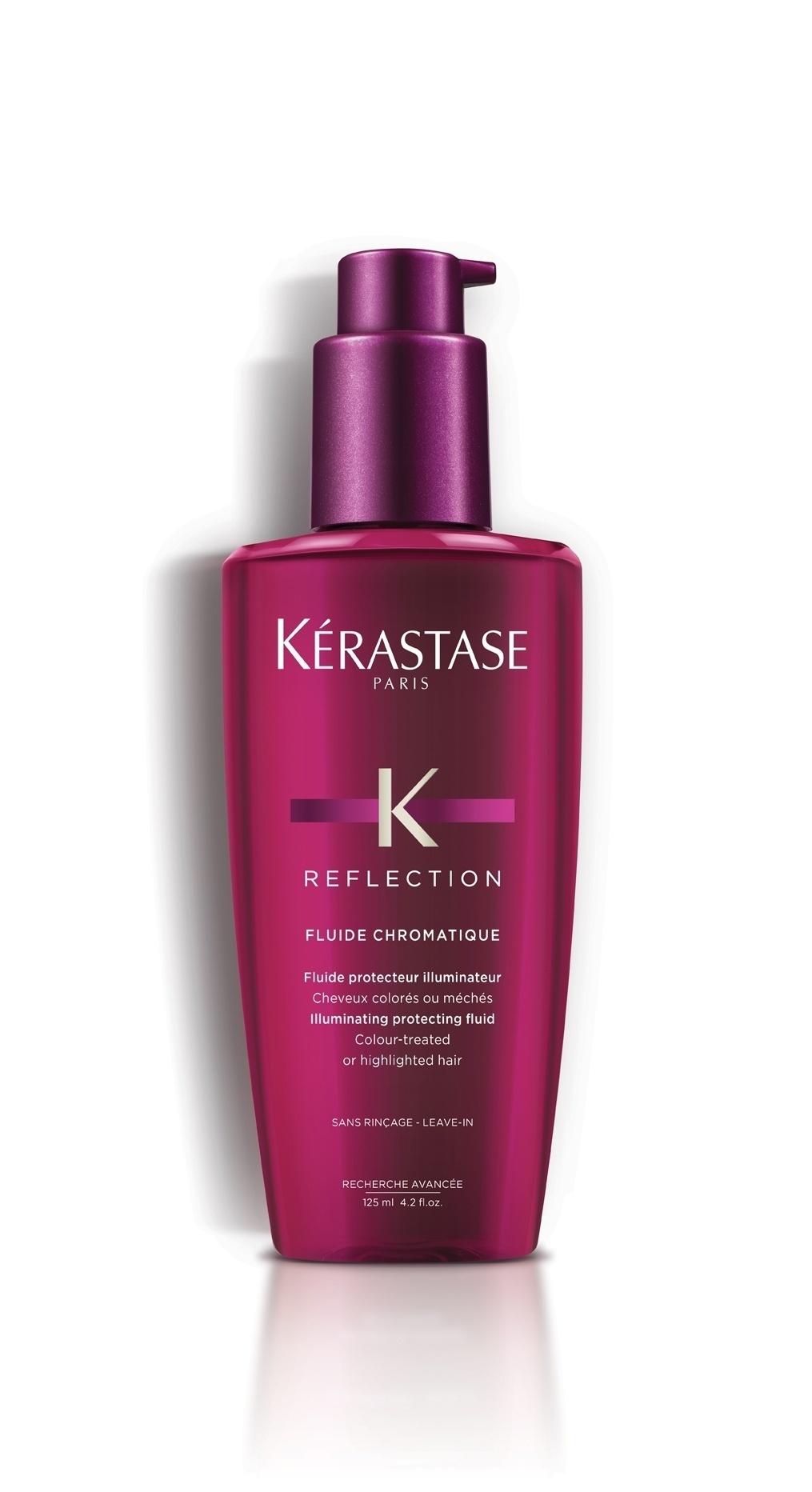 Fluide Chromatique, Kérastase: reparador da cor dos cabelos, com filtro UV, R$164, www.kerastase.com.br - Divulgação