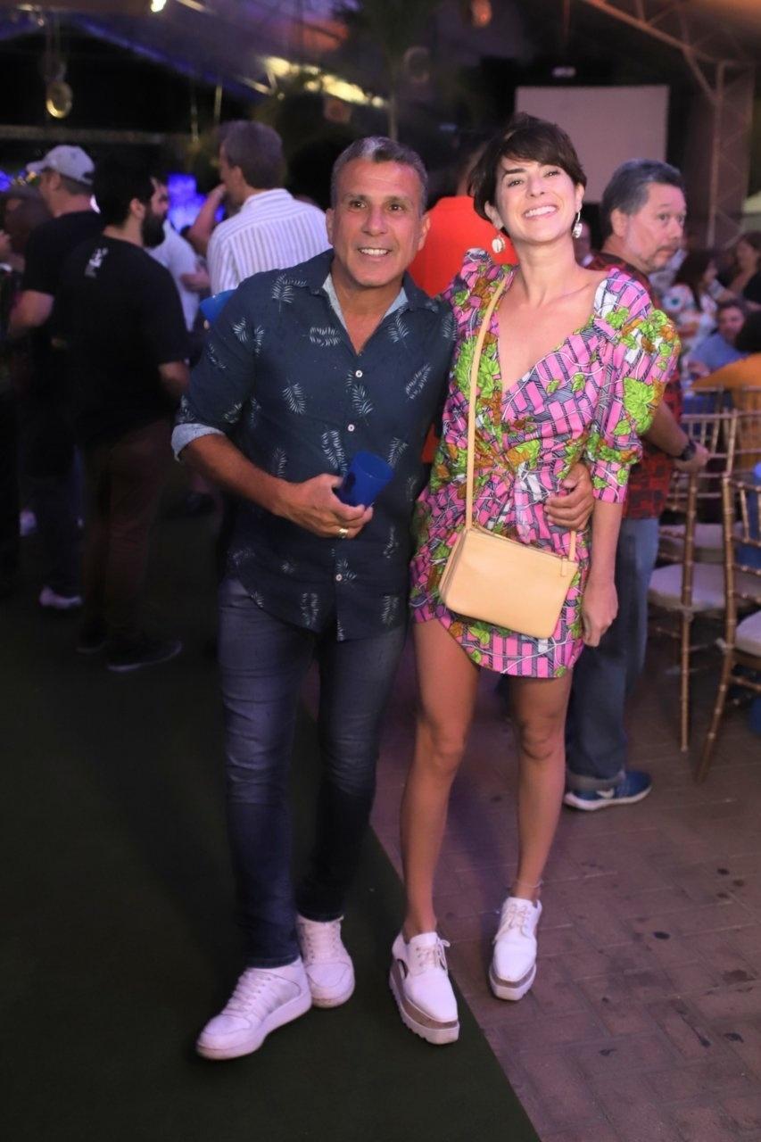 Eri Johnson e Fernanda Paes Leme - Wallace Barbosa/ AgNews