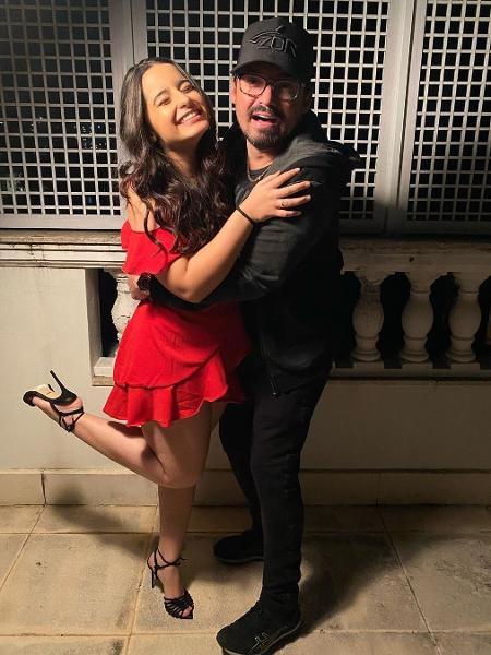 Fernando Zor e sua filha, Kamily Zorzanello - Reprodução / Instagram