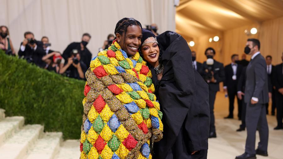 Rihanna e ASAP Rocky - Getty Images