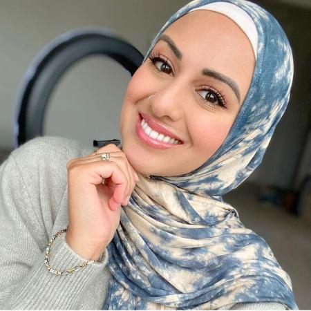 A tiktoker canadense Sana Saleh faz vídeos na rede social falando sobre a religião muçulmana - reprodução Instagram